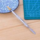 Dual Head Brass Head Leather Edge Oil Dye Pen Paint Roller Tool for Craft