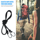 Elastic Luggage Tent Cord 1.2m Outdoor Camping Hiking Bungee Rope with Hook A