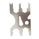 Credit Card-Sized Multi tool, Diving Regulator Maintenance Accessories,