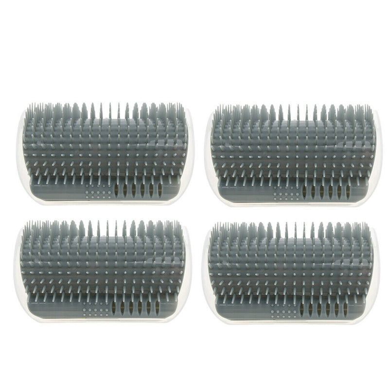 4pcs Pet Cat Self Groomer Hair Removal Brush Pet Hairs Fur Shedding Tools