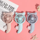 Handheld Fan Household Mini Fan Fan Coloured Manual Handpress Fans CoolingSEAU