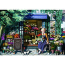 1000pcs Flower Shop Jigsaw DIY Puzzle Educational Assembling Anime Picture