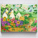 5D DIY Full Drill Diamond Painting Bird Embroidery Mosaic Craft Kit (LD075)