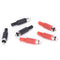 20 Pcs Black & Red Solder RCA Male Plug Audio Video Adapter Connector FE FT