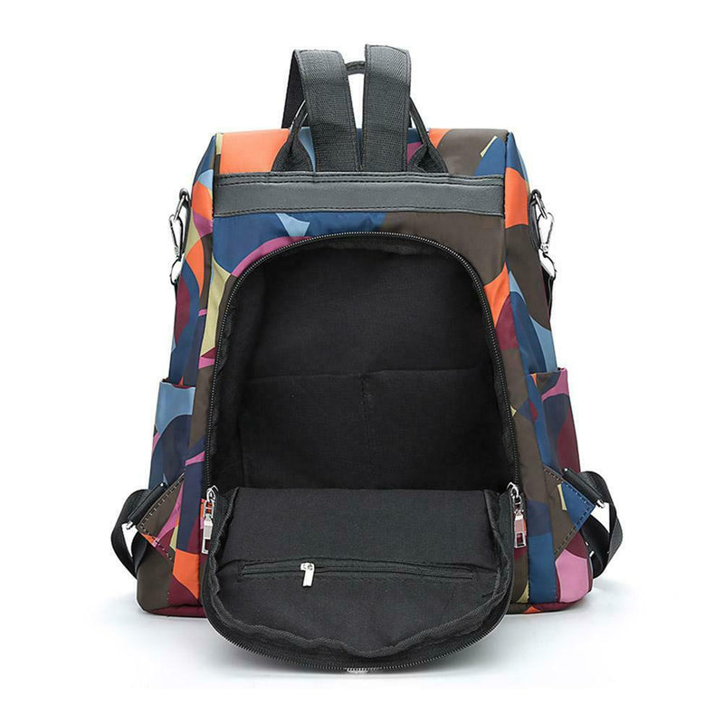 Women Anti-theft Waterproof Oxford Backpack Travel Rucksack Shoulder Tote Bags