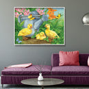 5D Rhinestone Picture Full Round Drill DIY Ducks Mosaic Diamond Painting