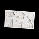 Christmas Gingerbread House Silicone Mold Cake Decorating Tools Xmas Sugarcr-OZ
