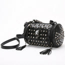 New Sheepskin Urban Trend Small Square Bag Fashion Simple Rivet Women'S Sho