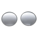 2 Pcs Round Stick-On Convex Blind Spot Mirror Set