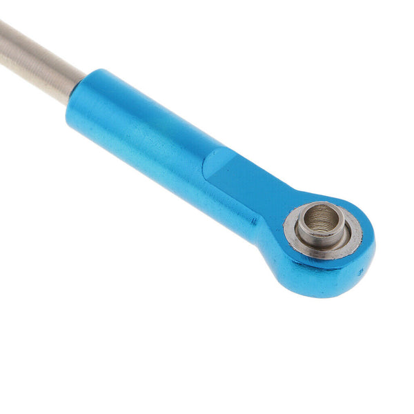 2 Pieces Steering Linkage Pulling Rod for 1:10 RC Car Rock Crawler DIY Parts