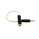 2.5mm Adapter Male To for Audio Connection Cable 3.5mm Converter Female for