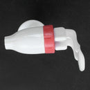 White Red Push Type Plastic Replacement Water Dispenser Tap Faucet