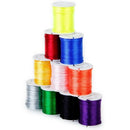 10 Rolls mixed cord in Nylon of colour beads chain of thread for the craft  H1A8