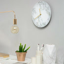Wall Clock Modern Design Material Marbled Road Decoration Home Decoration C