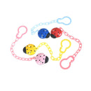4Pcs Baby Newborn  Pacifier Clip Chain Strap Dummy Soother Nipple Holder JR