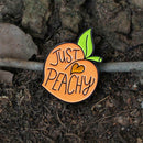 Creative Cartoon Fruit Orange Brooch Jacket Enamel Pin Badges Jewelry Gift