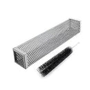 12" Tube Smoker Heavy Duty Stainless Steel Wood Chip Smoking Box Wood Pellet X