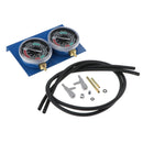 Motorcycle Carburettor Vacuum Balancer Synchronizer Gauge 2 Cylinder Kit