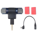 3.5mm External Stereo Mic Microphone + 3.5mm Female to Mini USB Male Adapter