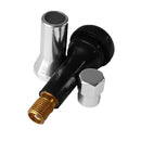5 Pieces TR414 Car Van Wheel Snap-In Tubeless Tyre Tubeless Valve With Dust Caps