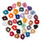 35 Pieces Women Hair Scrunchies Bobbles Ponytail Holder Hair Band Updo Tool
