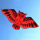 110cm Flying Kite Colorful Cartoon Owl with Kite Line Kids Outdoor TMO