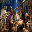 5D DIY Full Drill Diamond Painting Birth of Jesus Cross Stitch Mosaic Kits