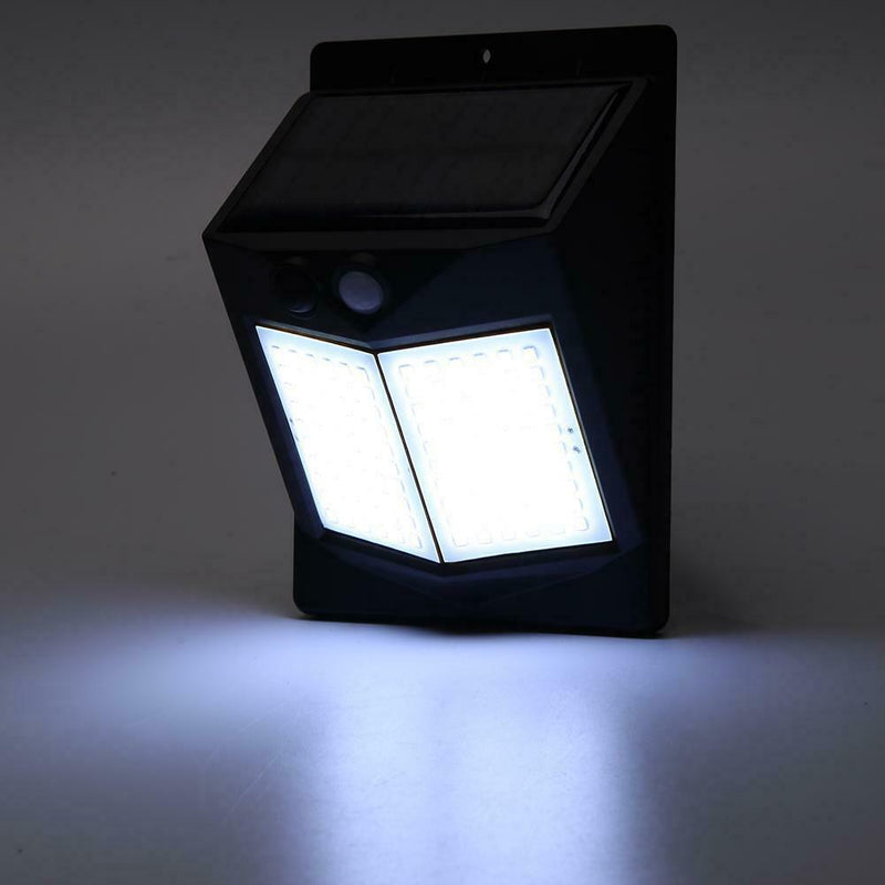 120LED Solar Two-Sided PIR Motion Sensor Wall Light Outdoor Garden Lamp