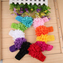 10pcs Baby Toddler Lace Flower Headband Hair Band Accessories Headwear A