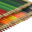 72 Pcs Individual Colors Premium Colored Pencils Set with Roll Up Pouch Can