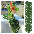30Pcs Artificial Tropical Palm Leaves Decoration Party Luau Hawa In, Tropic E6K2