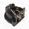 Curved XLR 5Pins Male Chassis Panel Mounted Socket Adapter for DMX MIC