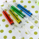 1pcs Funny Syringe Ballpoint Pens Creative Ball Point Pen Stationery Random