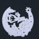 Moon Tree DIY Metal Stencil Scrapbook Craft Embroidery Cutting Die