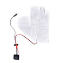 USB Heated Gloves Winter Warm Arm Hands Thermal Warmer Electric Heating Film Hn