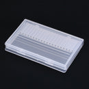20 hol nail drill bit box plastic display stand container for 3/32" bits J Kw