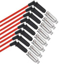8 Pcs Master 10Mm Racing Performance Spark-Plug Wires For Gm Suburban Corve