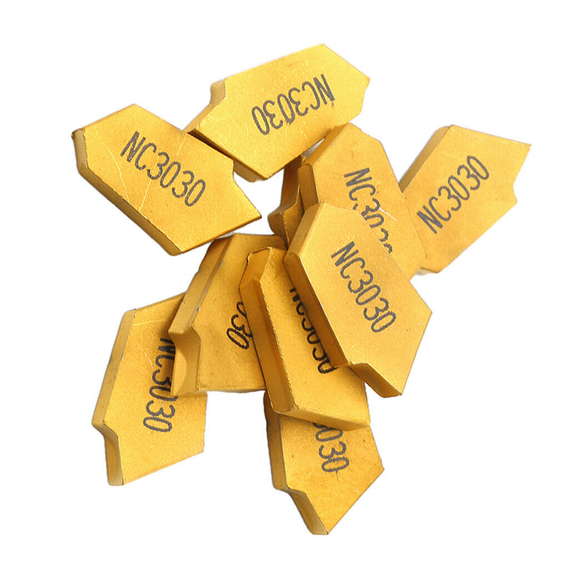 Pack Of 10 GTN3 Carbide Separation Inserts For Accessory Cutout