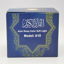 Bluetooth Quran Speaker, LED Touch Lamp , USB Charging with Remote  , Auto Sleep