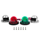 One Pair Marine Boat Yacht Light 12V Stainless Steel Led Bow Navigation Lig V3S1