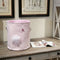 Dirty Laundry Basket Pink Swan Organizer Basket Drawstring Storage Baskets  E3W9