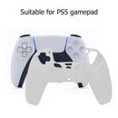 Cover for DualSense Non Slip Soft Silicone Case for PS5 Controller (White) A