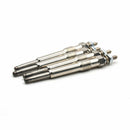 4pcs Heater Glow Plug Set Replacement Dual Core Stainless Steel for Ford Transit