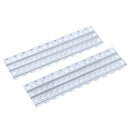 2Pcs Stainless Steel Sand Ladders Board for Axial SCX10 D90 1/10 RC Crawler CTE