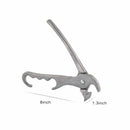 Pizza Pan Gripper for Deep Pizza Pans,Heavy Duty Cast Aluminum Pan Tongs,Gr