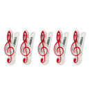 Portable Music Stationary Music Score Clip for Magazine 10 Pcs of Set