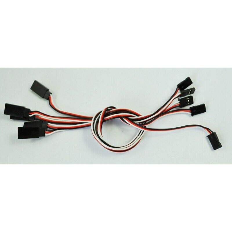 5 Pcs Remote Control Servo Extension Cord Cable Wire G4F8