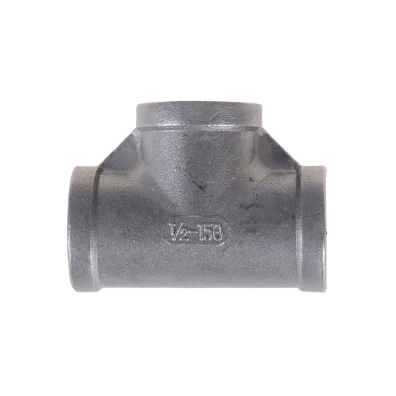 1/2" Tee 3 way Female Stainless Steel 304 Threaded Pipe Fitting NPTG~ï¼ˆ