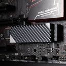 M.2 2280 SSD Hard Disk Aluminum Heat Sink with Thermal Pad for Desktop PC