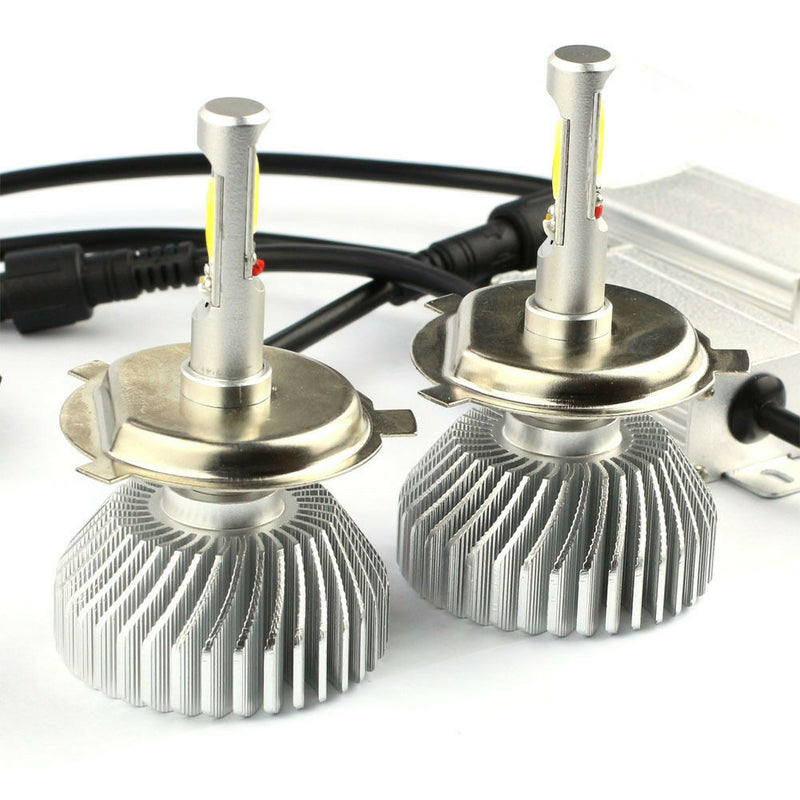 60W 6000LM H4 LED Light Headlight Vehicle Car Hi/Lo Beam Bulb Kit 6000k White